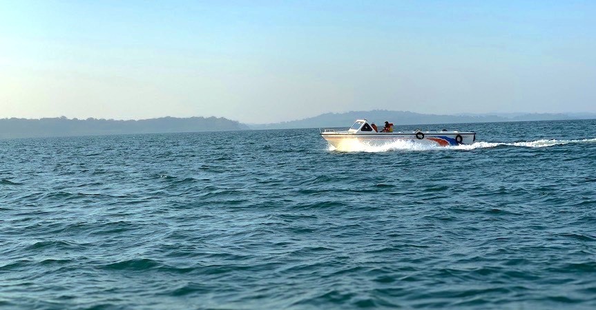 Private boat charters to visit Barren Island for fishing & snorkelling