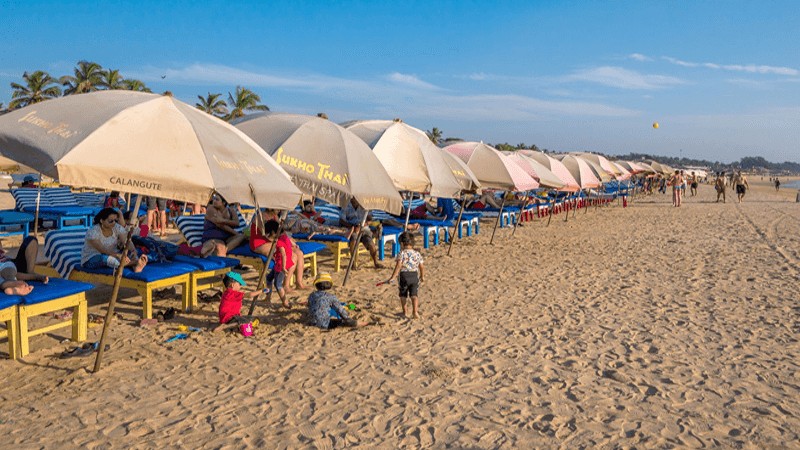 An Unexpectedly Relaxing Getaway at Calangute Beach, Go ...