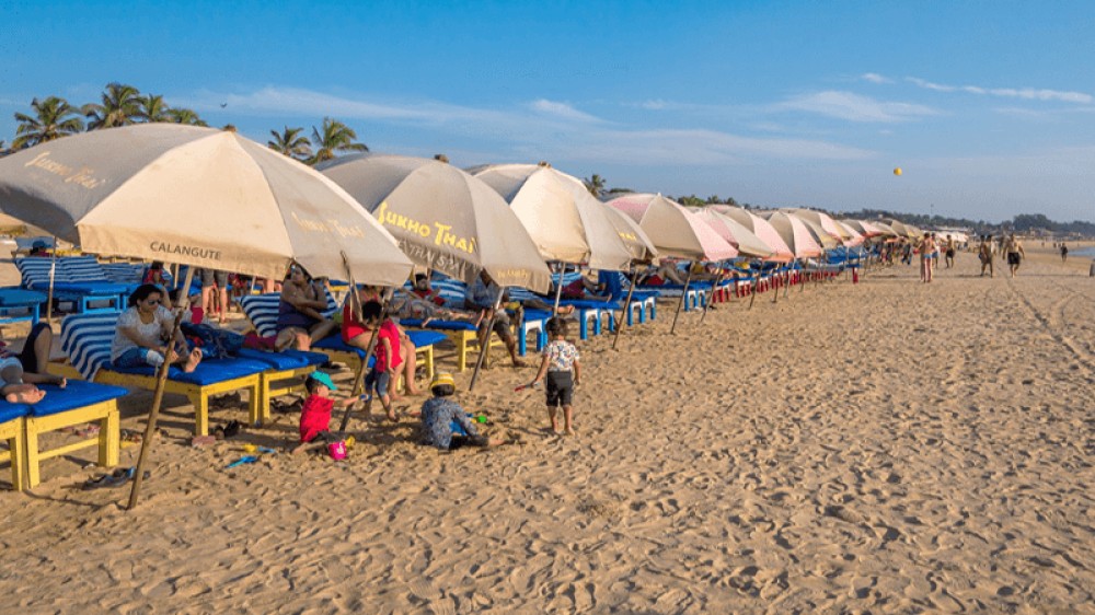 An Unexpectedly Relaxing Getaway at Calangute Beach, Go ...