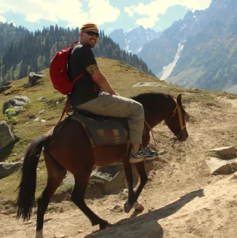 Exciting Pony Ride in Kashmir