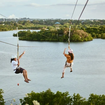 Thrill in the Hills: Zip Lining Adventure in Meghalaya